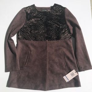 Ivanka Trump | Brown Faux Fur Wonderland Jacket